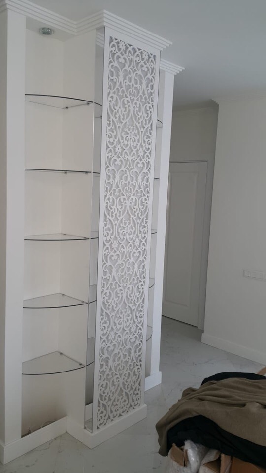 Угловые радиусные полки